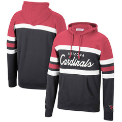 Mitchell & Ness Arizona Cardinals Head Coach Pullover Hoodie Cardinal/Black