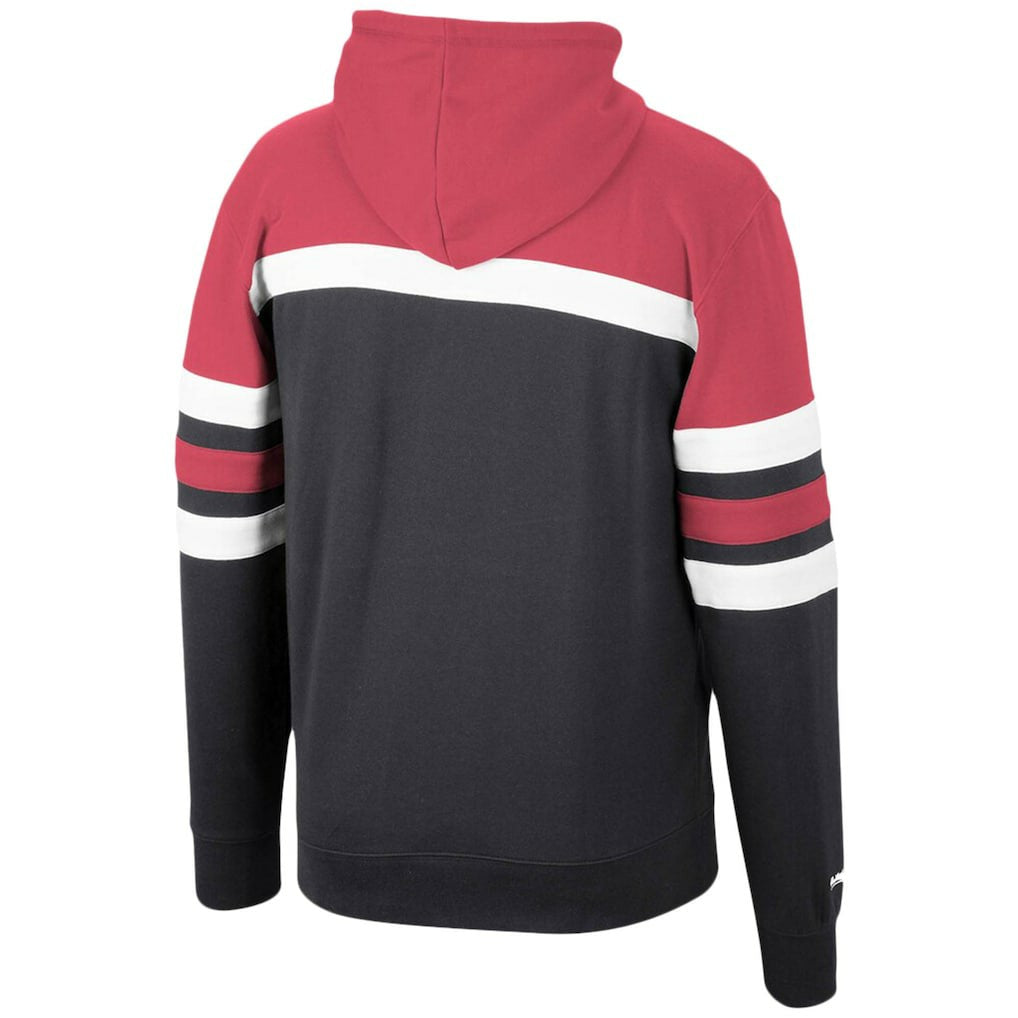Mitchell & Ness Arizona Cardinals Head Coach Pullover Hoodie Cardinal/Black