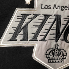 Wayne Gretzky Los Angeles Kings '47 Retired Player Name & Number Lacer Pullover Hoodie - Black - NHL 3848803