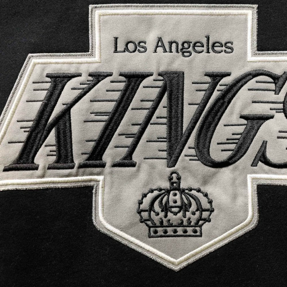 Luc Robitaille Los Angeles Kings '47 Retired Player Name & Number Lacer Pullover Hoodie - Black - NHL 3848804