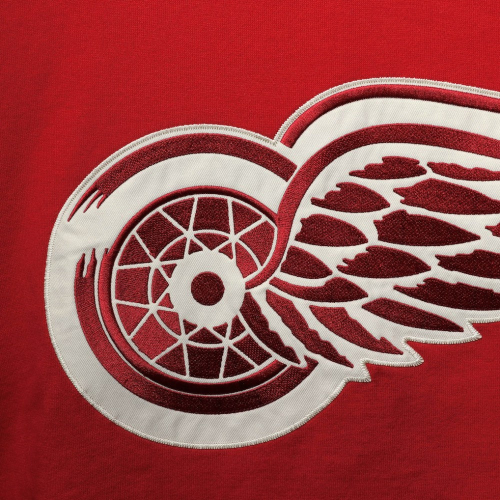 Gordie Howe Detroit Red Wings '47 Retired Player Name & Number Lacer Pullover Hoodie - Red - NHL 3848812