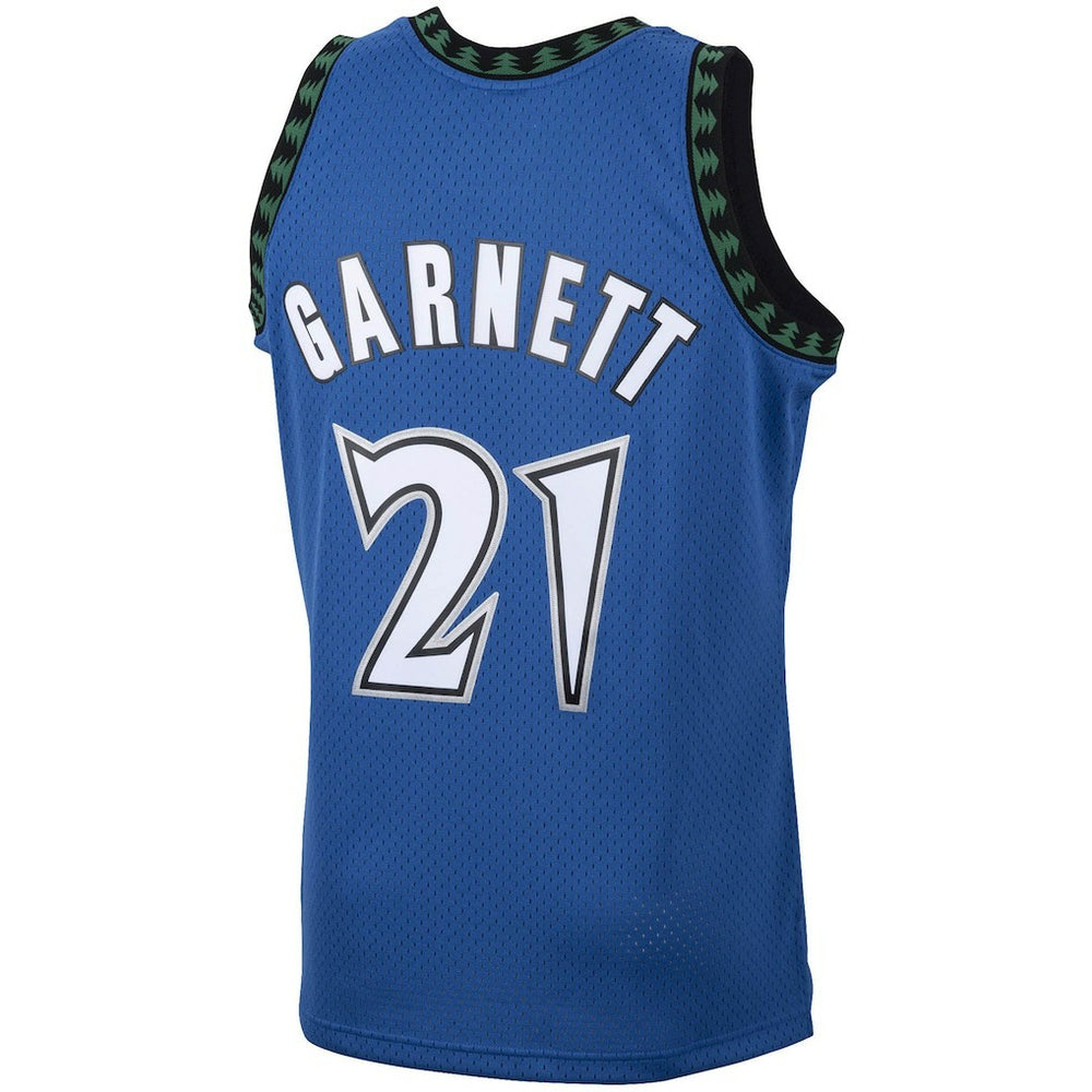 Kevin Garnett Minnesota Timberwolves 2003/04 Hardwood Classics Swingman Jersey Blue | Mitchell & Ness discount