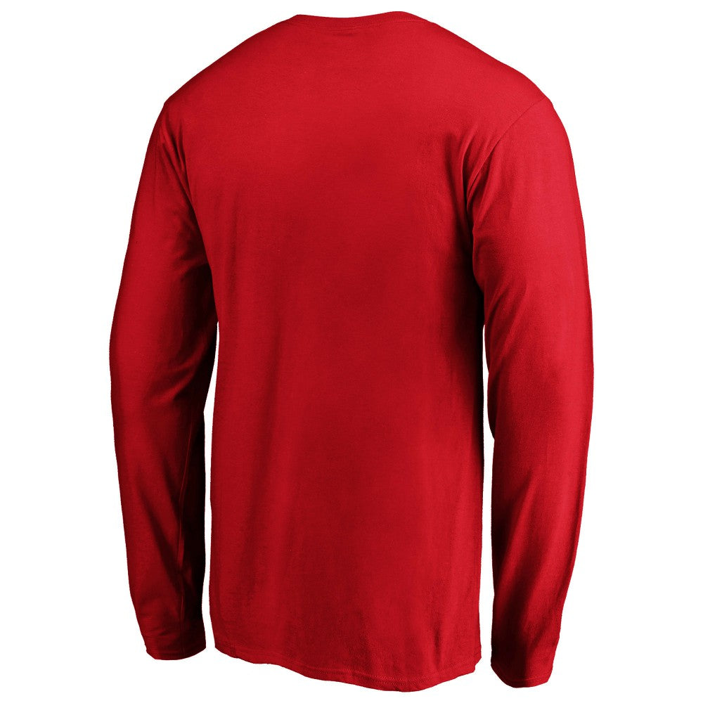 Men's Red Philadelphia Phillies Team Heart & Soul Long Sleeve T-Shirt - MLB Online