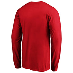 Men's Red Philadelphia Phillies Team Heart & Soul Long Sleeve T-Shirt - MLB Online