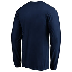 Men's Navy Tampa Bay Rays Team Heart & Soul Long Sleeve T-Shirt - MLB Discount
