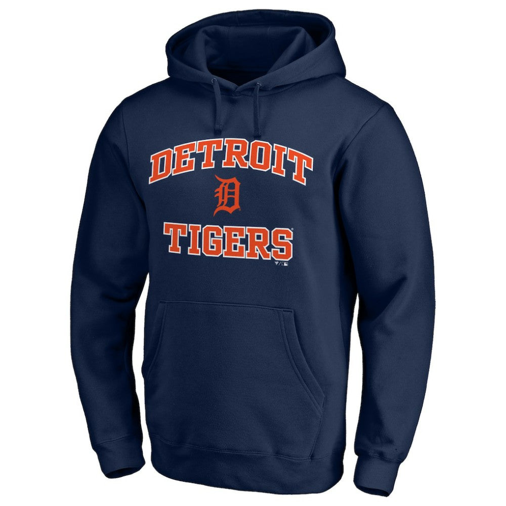 Detroit Tigers Heart & Soul Pullover Hoodie - Navy - MLB Sale