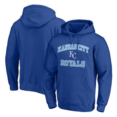 Kansas City Royals Heart & Soul Pullover Hoodie - Royal - MLB Discount