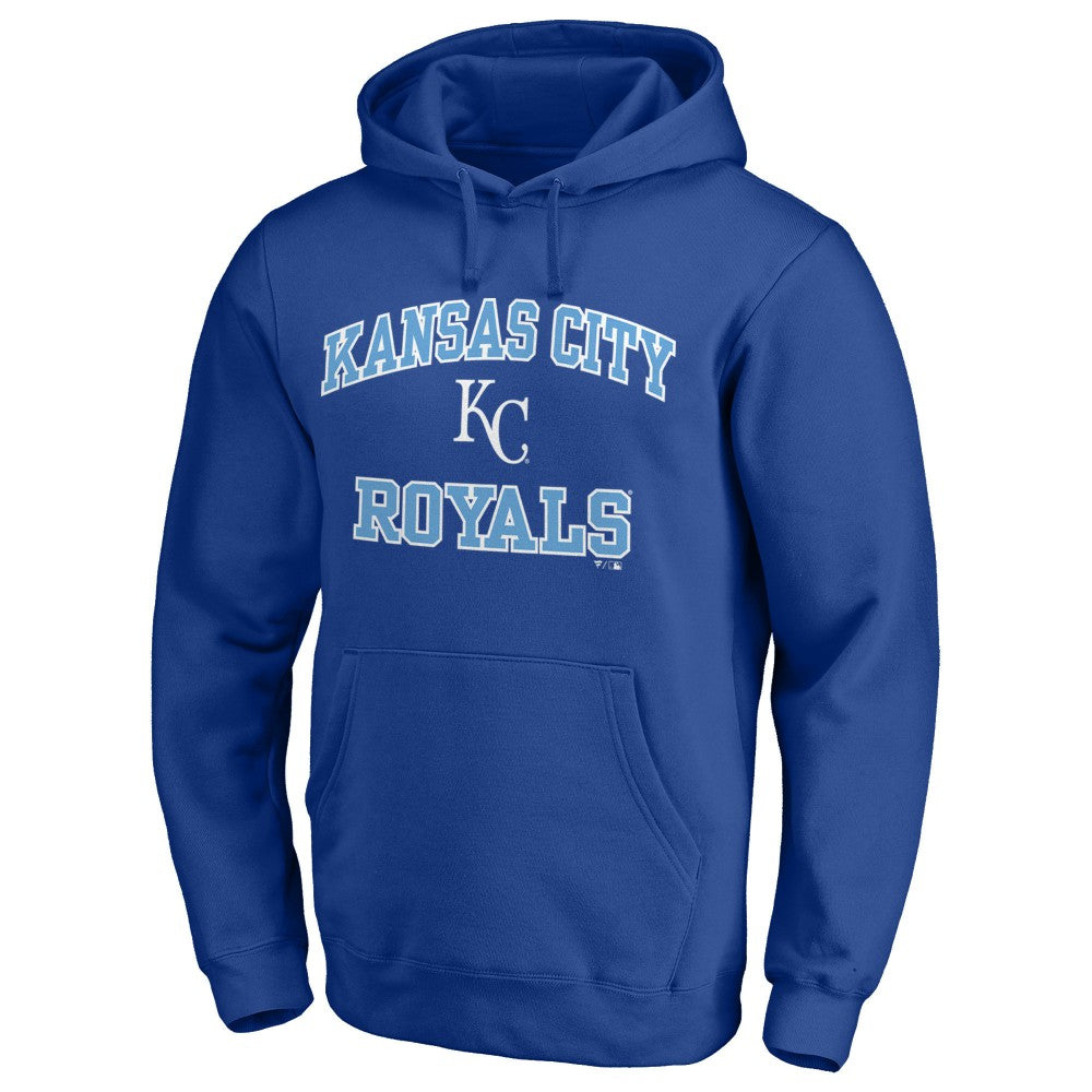 Kansas City Royals Heart & Soul Pullover Hoodie - Royal - MLB Discount