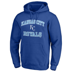 Kansas City Royals Heart & Soul Pullover Hoodie - Royal - MLB Discount