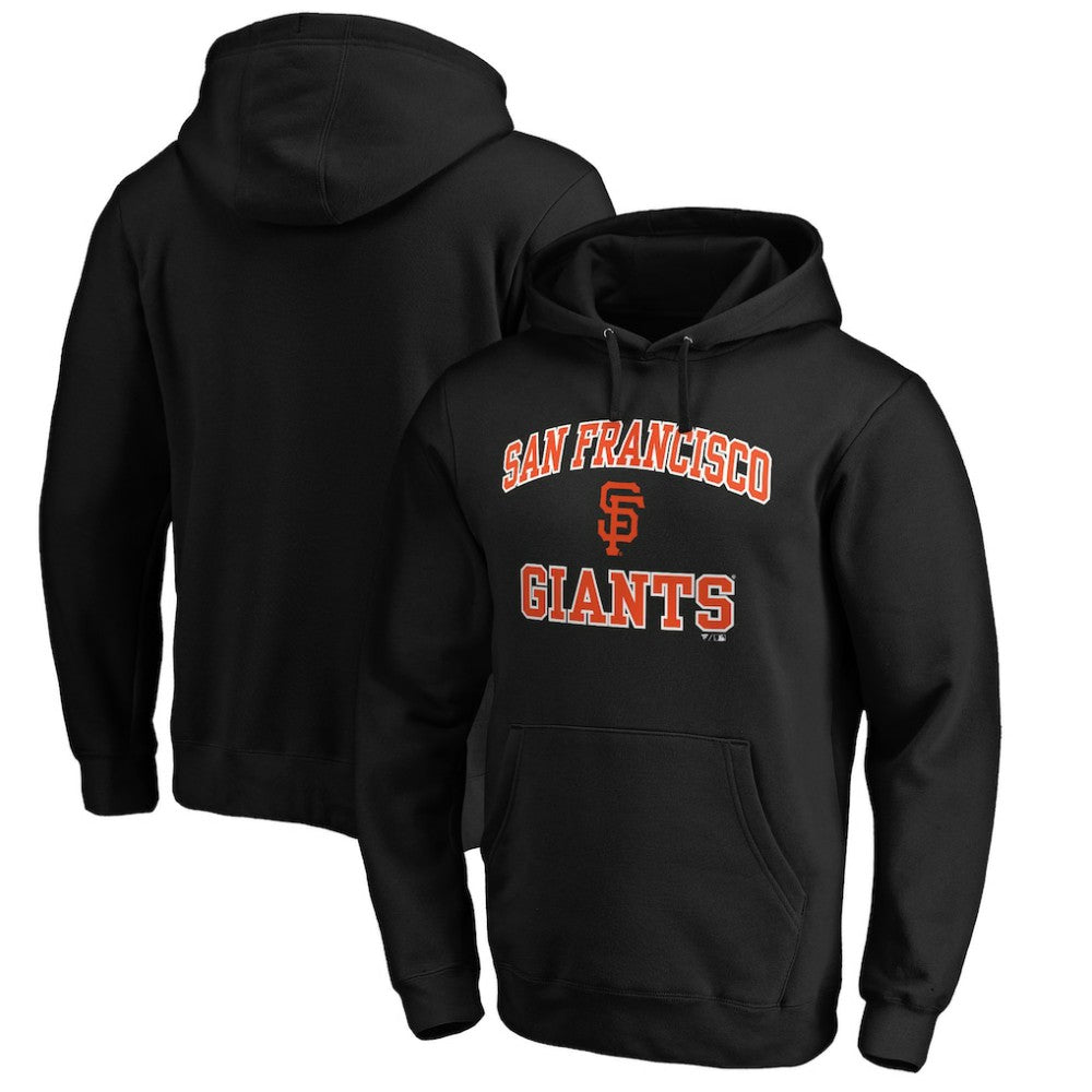 San Francisco Giants Heart & Soul Pullover Hoodie - Black - MLB on Sale