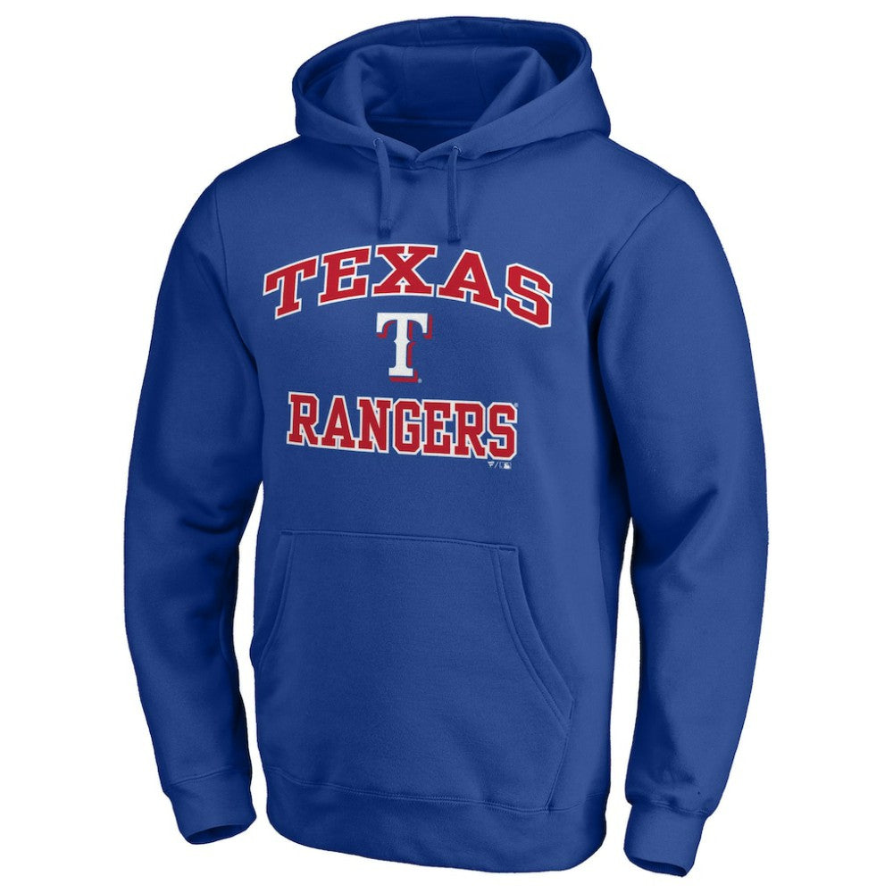 Texas Rangers Heart & Soul Pullover Hoodie - Royal - MLB Online