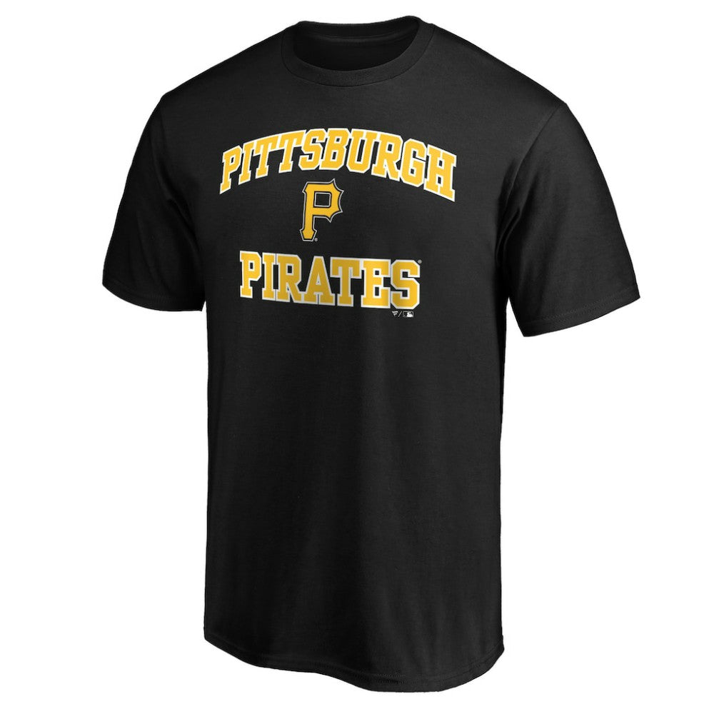Pittsburgh Pirates Fanatics MTO Label Heart & Soul T-Shirt - Black - Fanatics Discount