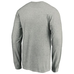 Baltimore Orioles Team Heart & Soul Long Sleeve T-Shirt - Heathered Gray - MLB Lifestyle
