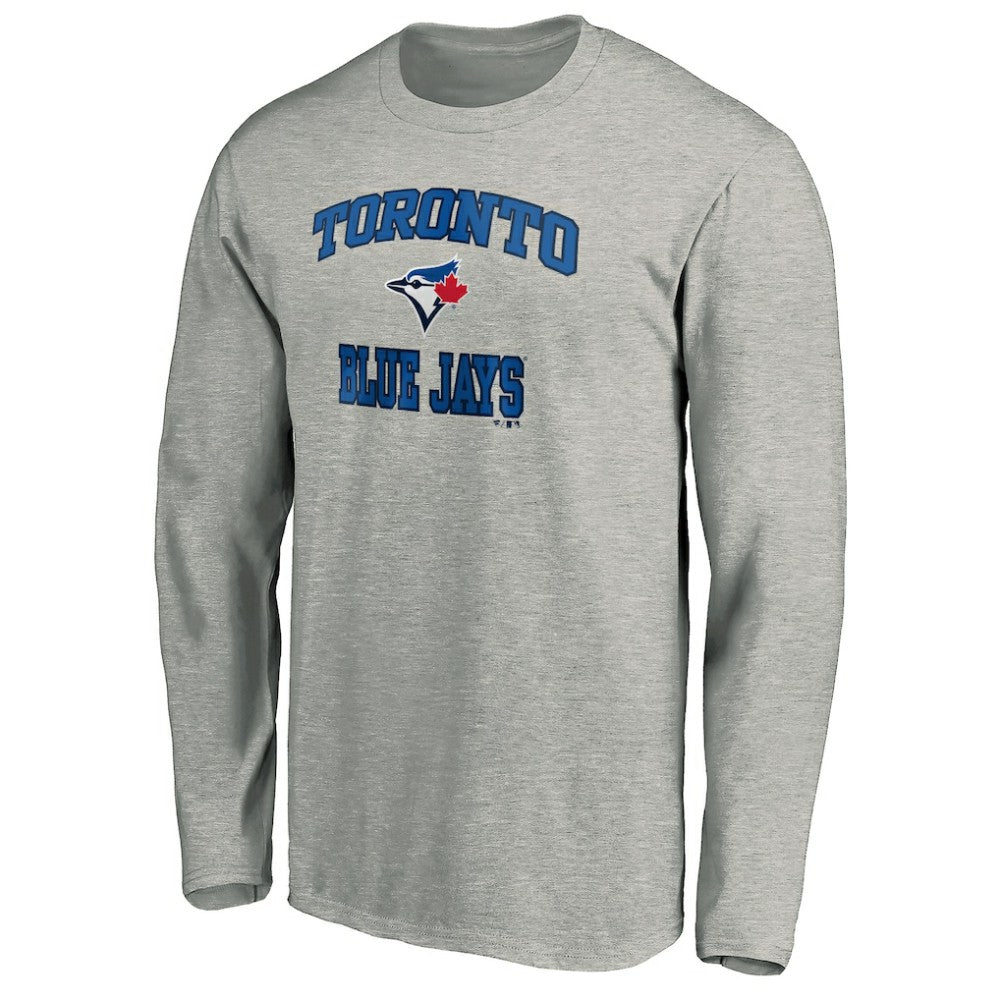 Toronto Blue Jays Team Heart & Soul Long Sleeve T-Shirt - Heathered Gray - MLB on Sale
