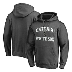 Chicago White Sox Fanatics MTO Label Heart & Soul Pullover Hoodie - Charcoal - Fanatics Online
