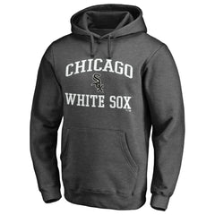 Chicago White Sox Fanatics MTO Label Heart & Soul Pullover Hoodie - Charcoal - Fanatics Online