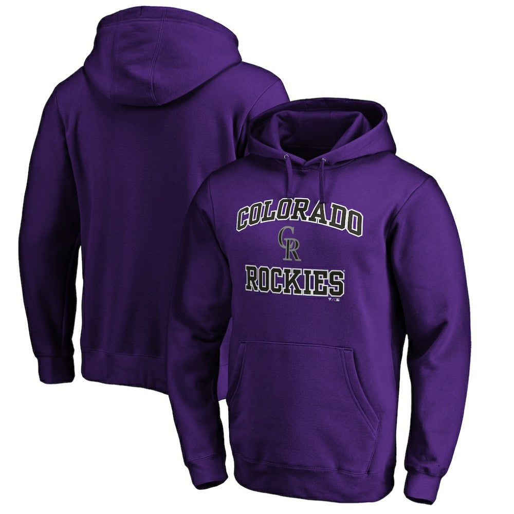Colorado Rockies Heart & Soul Pullover Hoodie - Purple - MLB on Sale