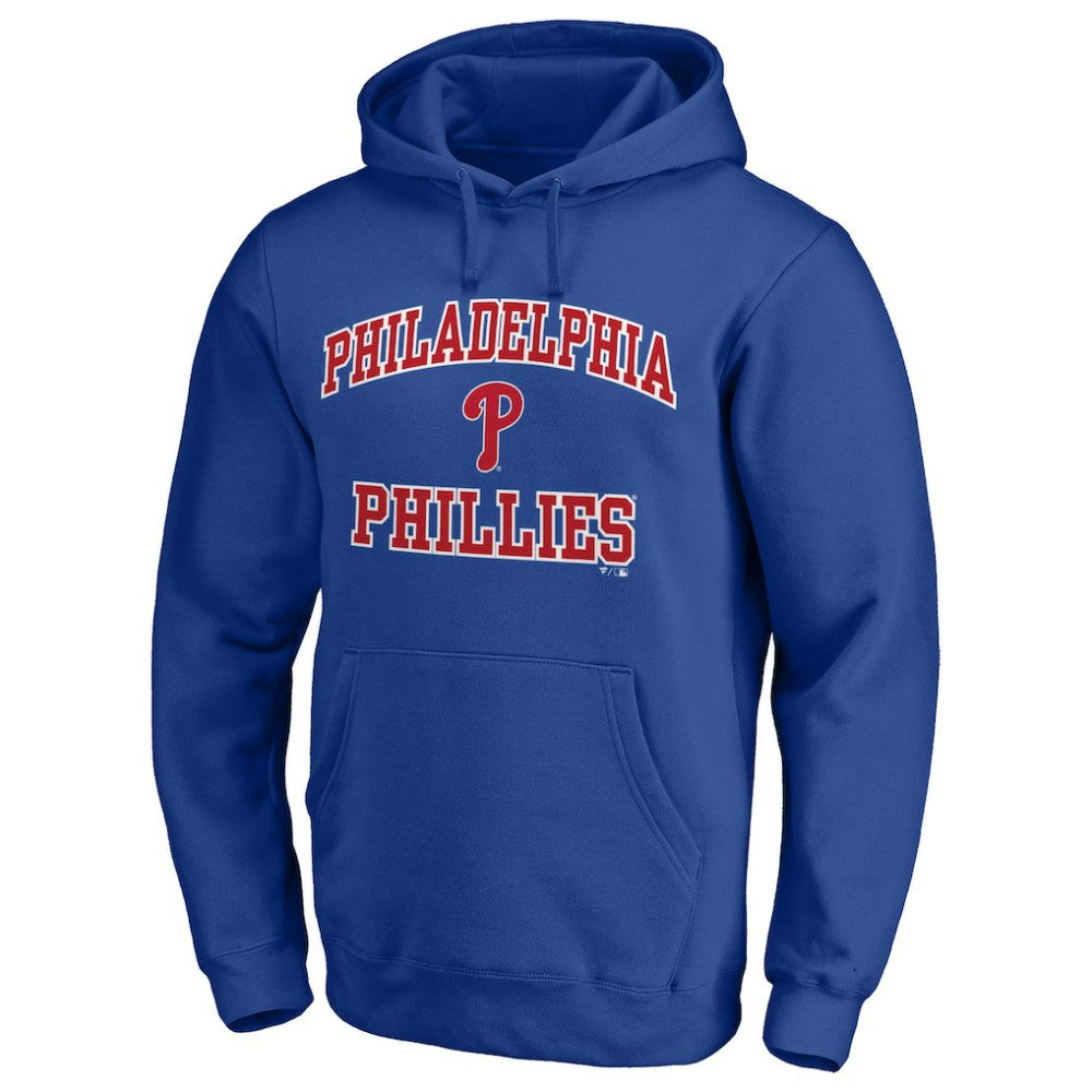 Philadelphia Phillies Fanatics MTO Label Heart & Soul Pullover Hoodie - Royal - Fanatics on Sale