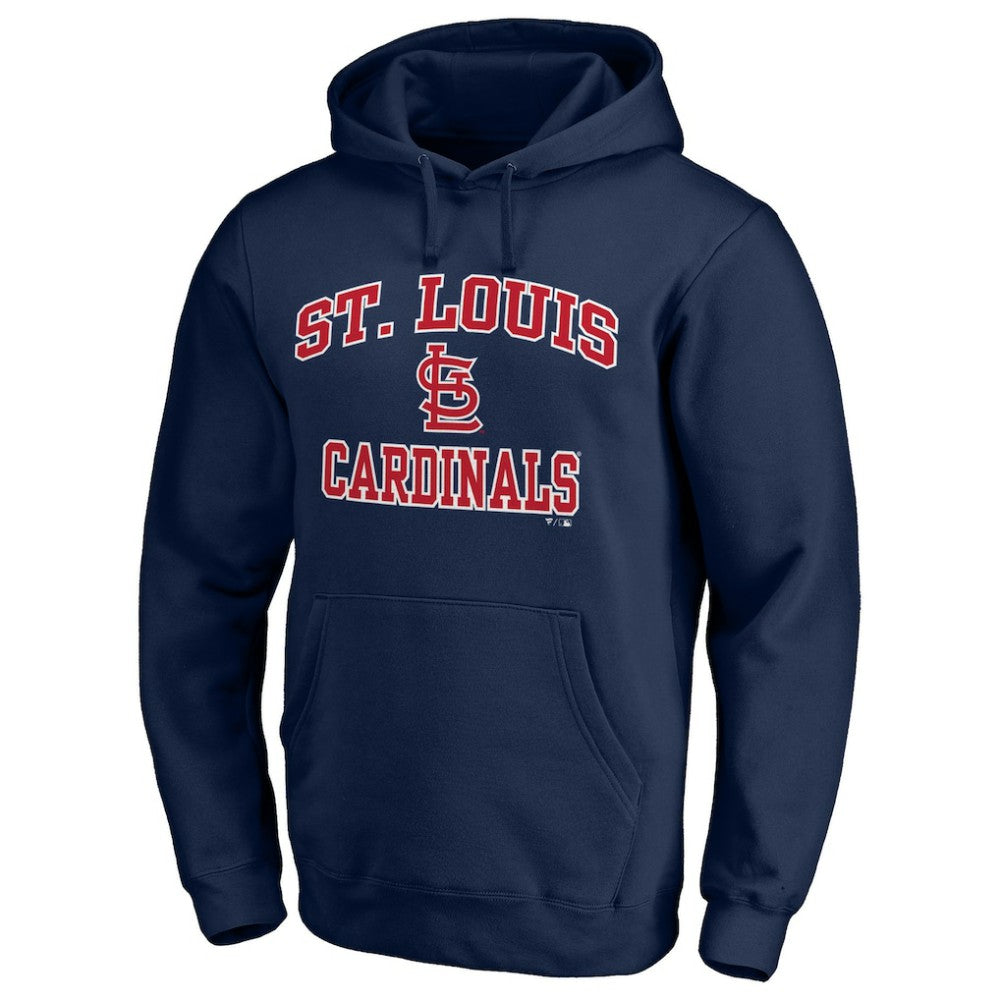 St. Louis Cardinals Heart & Soul Pullover Hoodie - Navy - MLB Sale