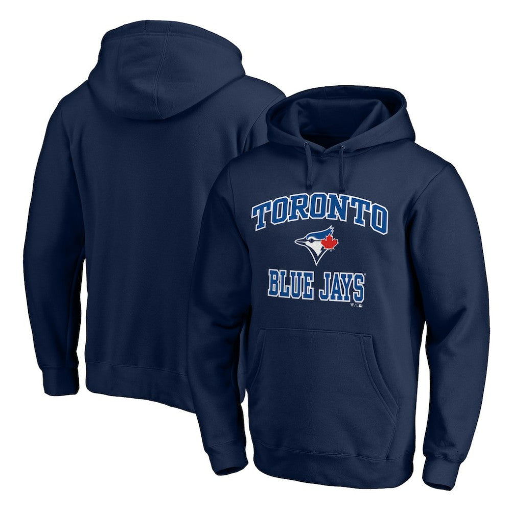 Toronto Blue Jays Fanatics MTO Label Heart & Soul Pullover Hoodie - Navy - Fanatics Lifestyle