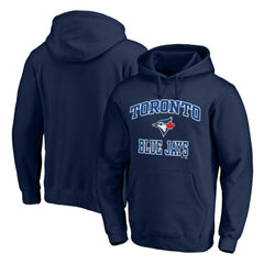 Toronto Blue Jays Fanatics MTO Label Heart & Soul Pullover Hoodie - Navy - Fanatics Lifestyle