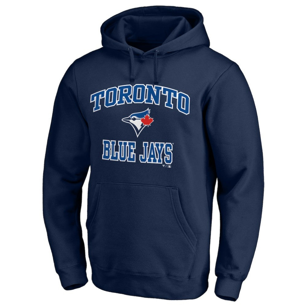 Toronto Blue Jays Fanatics MTO Label Heart & Soul Pullover Hoodie - Navy - Fanatics Lifestyle