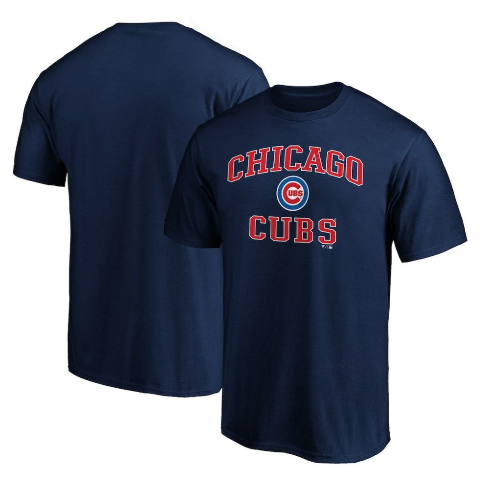 Chicago Cubs Team Heart & Soul T-Shirt - Navy - MLB Discount