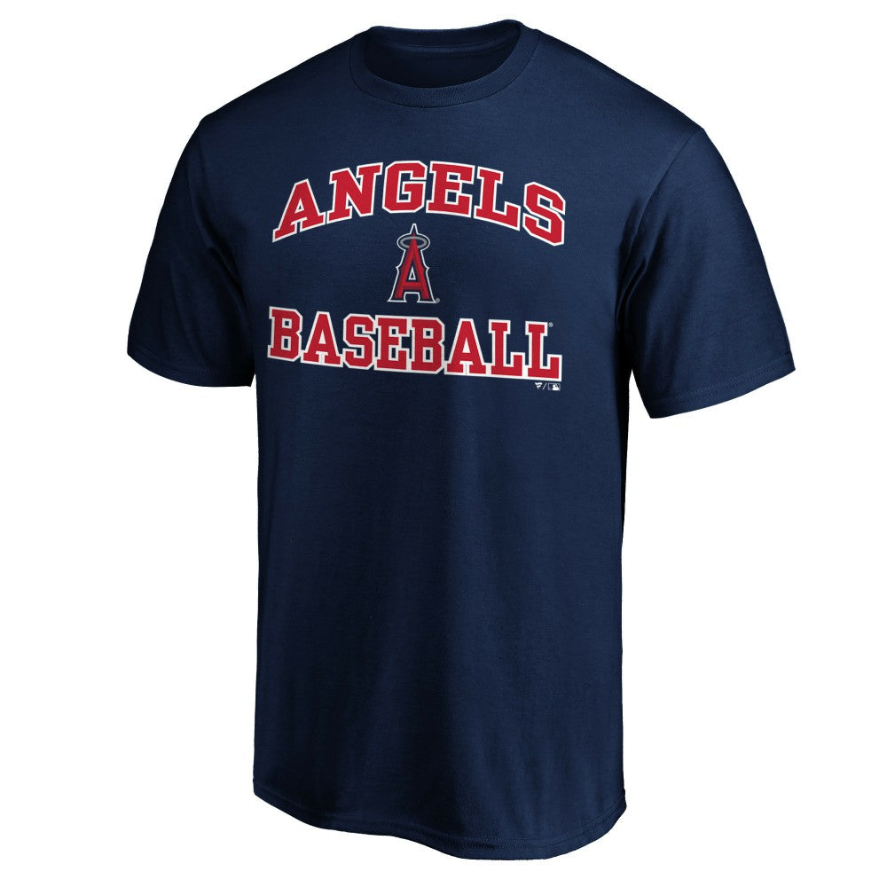 Los Angeles Angels Team Heart & Soul T-Shirt - Navy - MLB on Sale