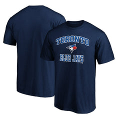 Toronto Blue Jays Team Heart & Soul T-Shirt - Navy - MLB Lifestyle