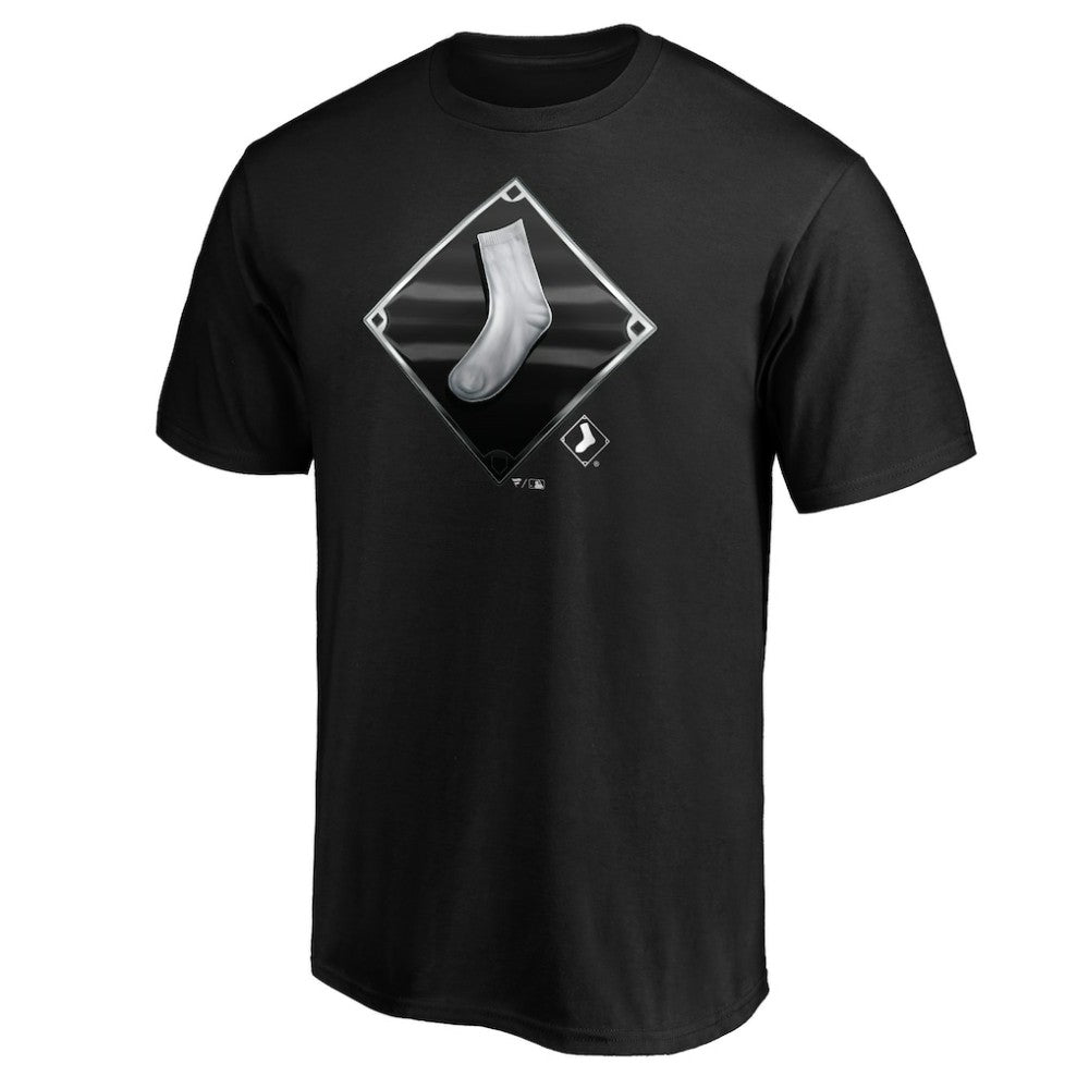 Chicago White Sox Midnight Mascot T-Shirt - Black - MLB Lifestyle