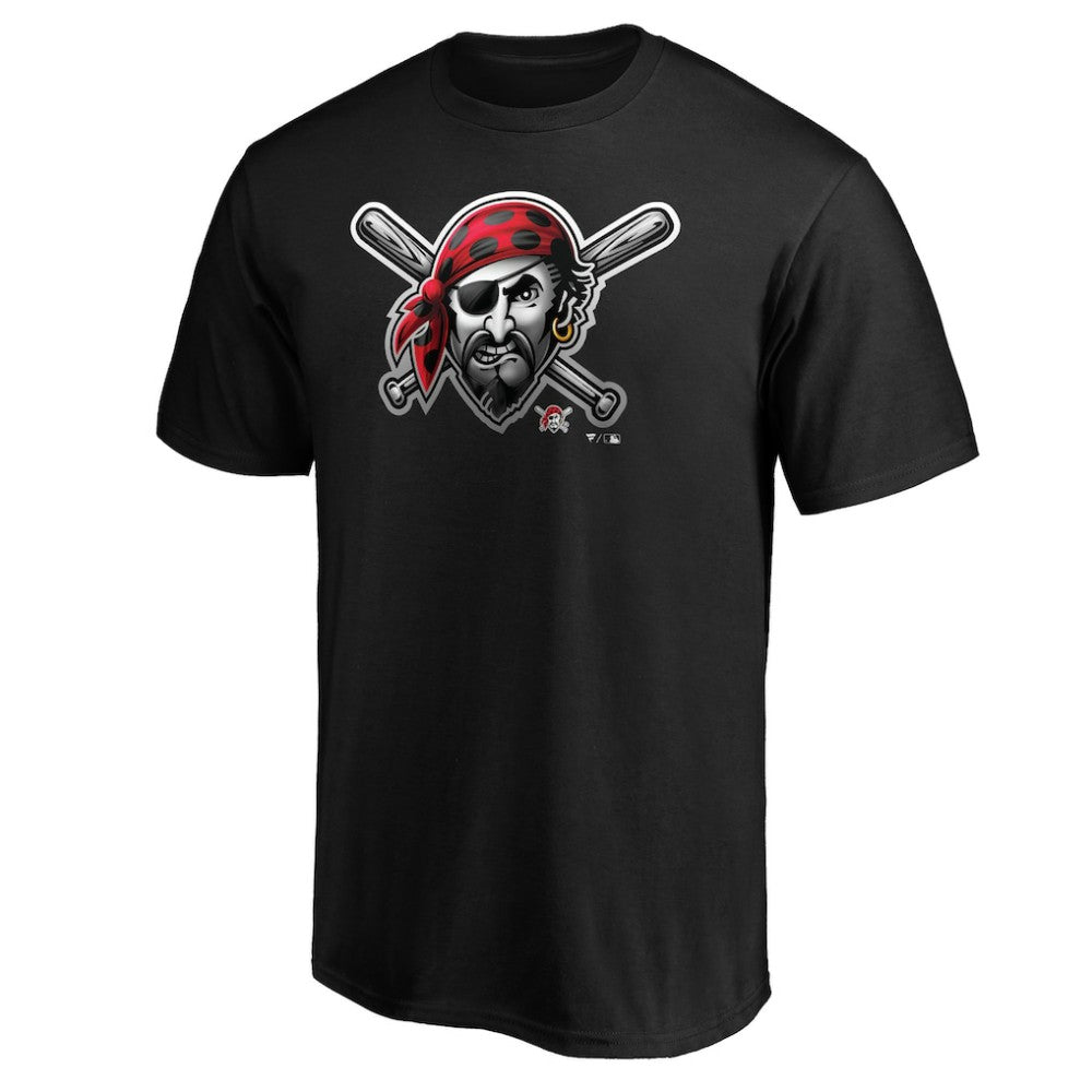Pittsburgh Pirates Midnight Mascot T-Shirt - Black - MLB Lifestyle