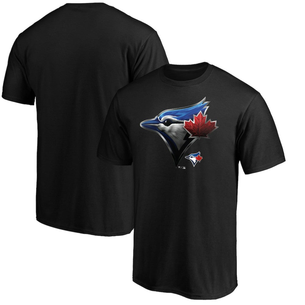 Toronto Blue Jays Midnight Mascot T-Shirt - Black - MLB Discount