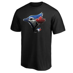Toronto Blue Jays Midnight Mascot T-Shirt - Black - MLB Discount