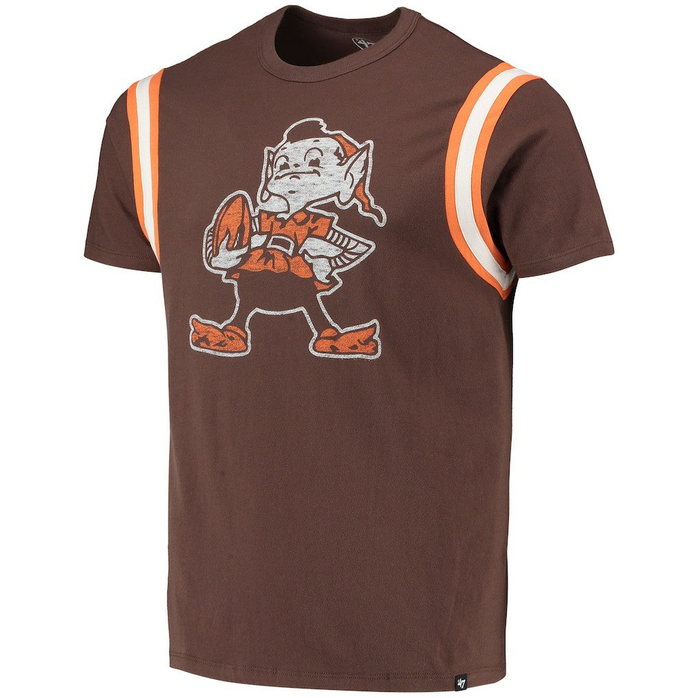 47 brand Cleveland Browns '47 Premier Point T-Shirt Brown