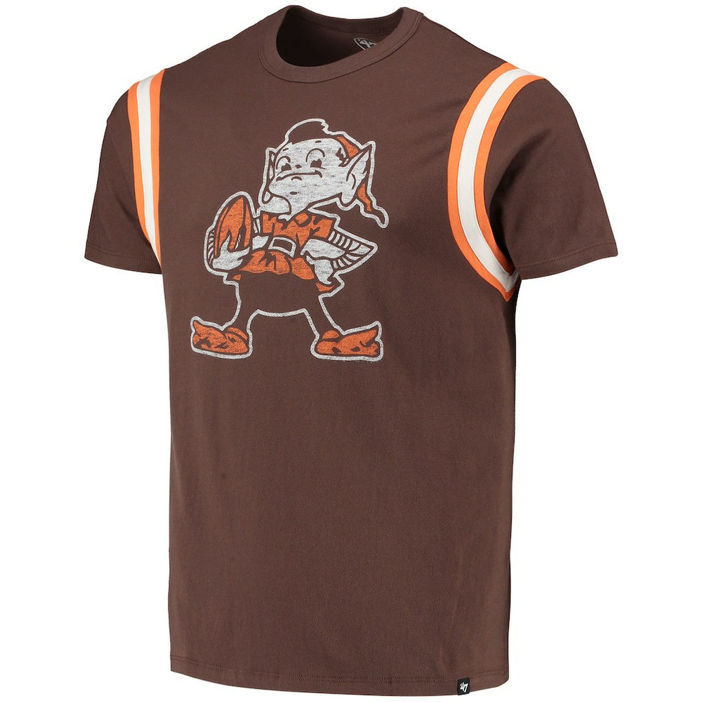 47 brand Cleveland Browns '47 Premier Point T-Shirt Brown