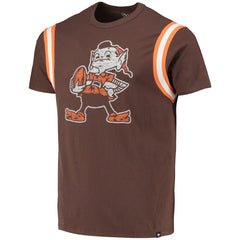 47 brand Cleveland Browns '47 Premier Point T-Shirt Brown
