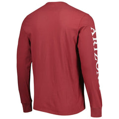 47 brand Arizona Cardinals '47 Triple Threat Franklin Long Sleeve T-Shirt Cardinal
