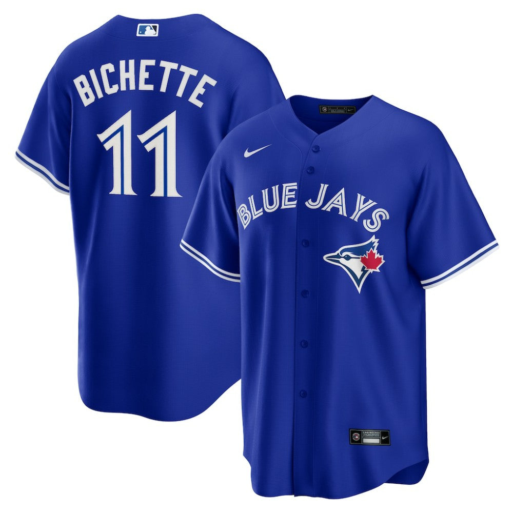 Bo Bichette Toronto Blue Jays Nike Alternate 2 Replica Jersey - Rush Blue - Nike Discount