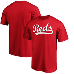 Cincinnati Reds Official Wordmark T-Shirt - Red - MLB Lifestyle