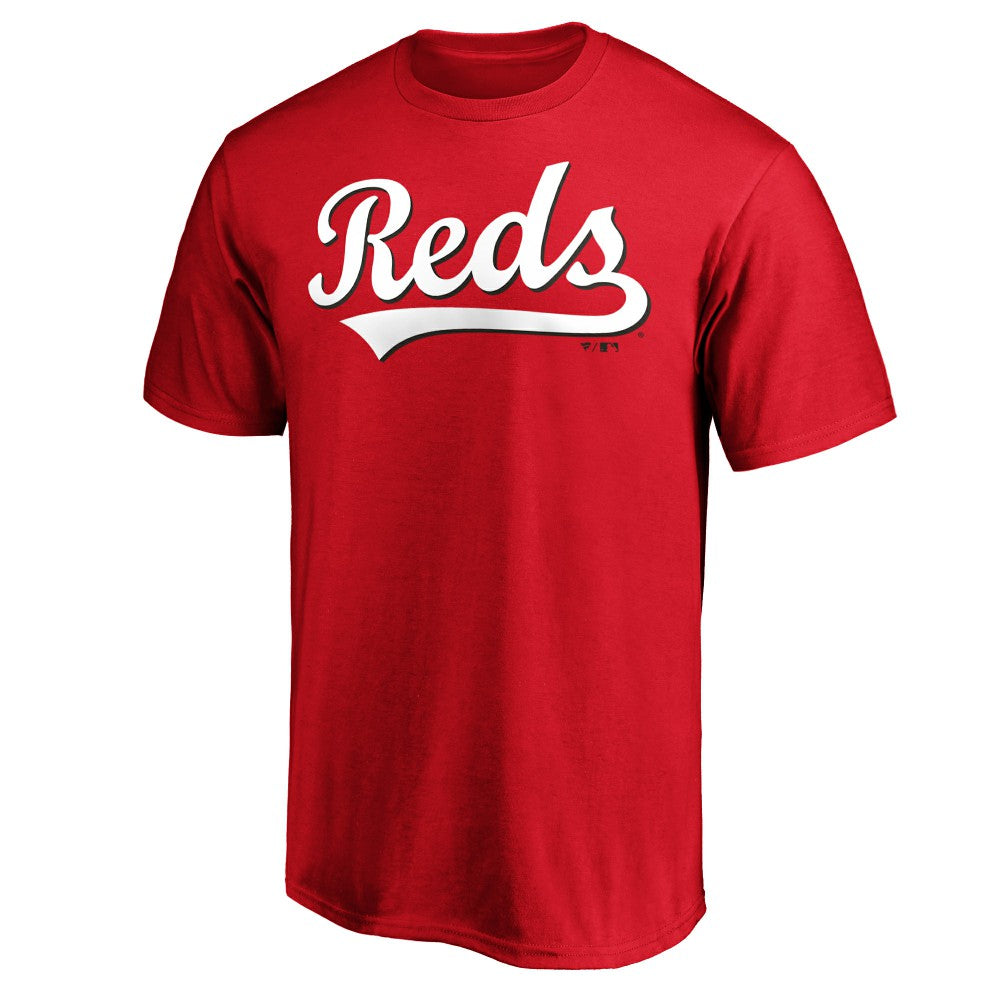 Cincinnati Reds Official Wordmark T-Shirt - Red - MLB Lifestyle