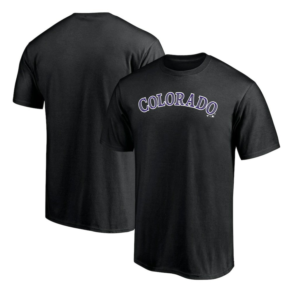 Colorado Rockies Official Wordmark T-Shirt - Black - MLB Online