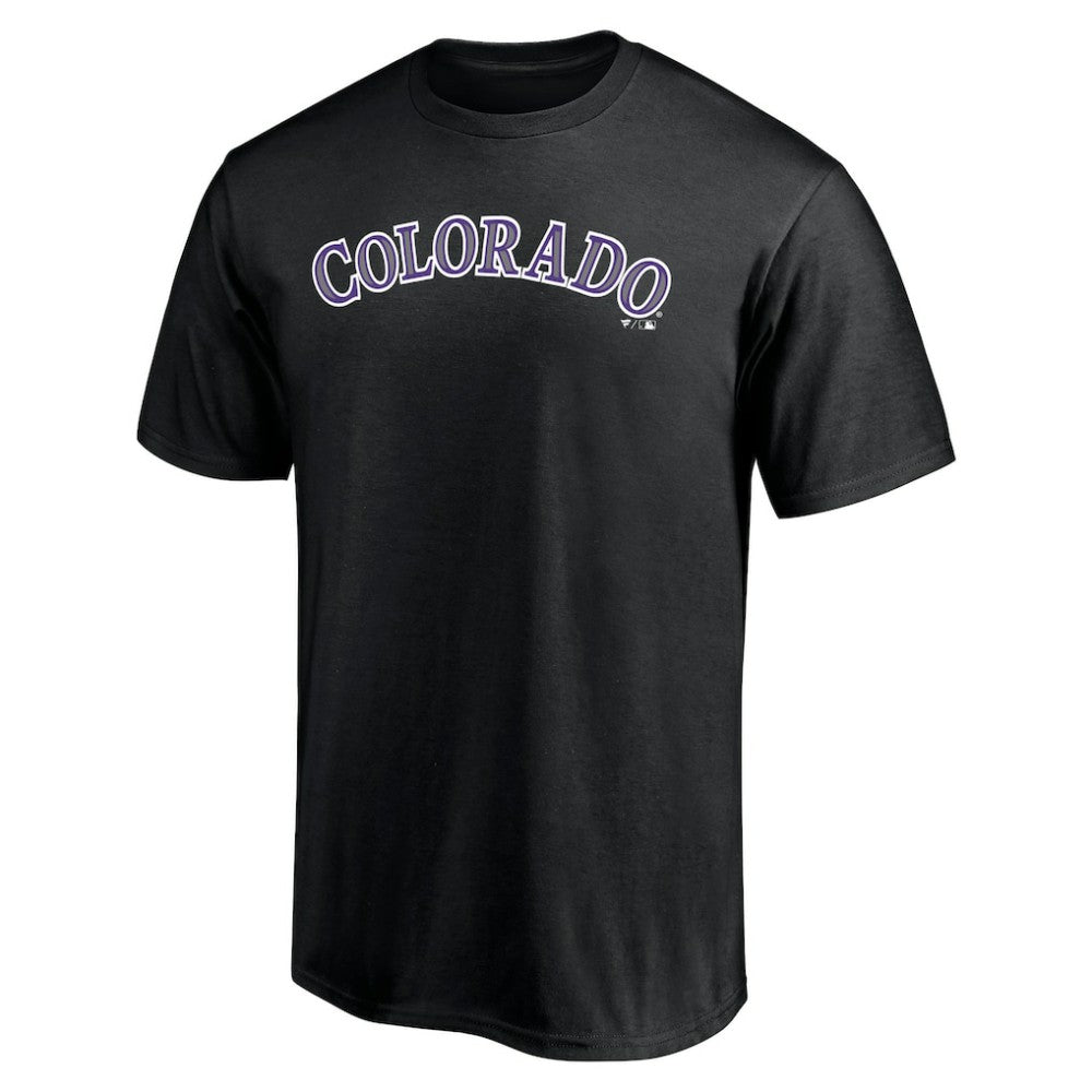 Colorado Rockies Official Wordmark T-Shirt - Black - MLB Online