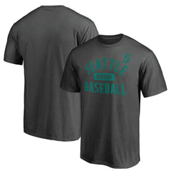 Seattle Mariners Iconic Primary Pill T-Shirt - Charcoal - MLB Sale