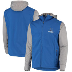 Indianapolis Colts Dunbrooke Alpha Full-Zip Jacket Royal/Gray