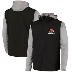 Cincinnati Bengals Dunbrooke Alpha Full-Zip Jacket Black/Gray