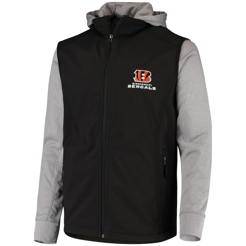Cincinnati Bengals Dunbrooke Alpha Full-Zip Jacket Black/Gray