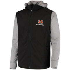 Cincinnati Bengals Dunbrooke Alpha Full-Zip Jacket Black/Gray