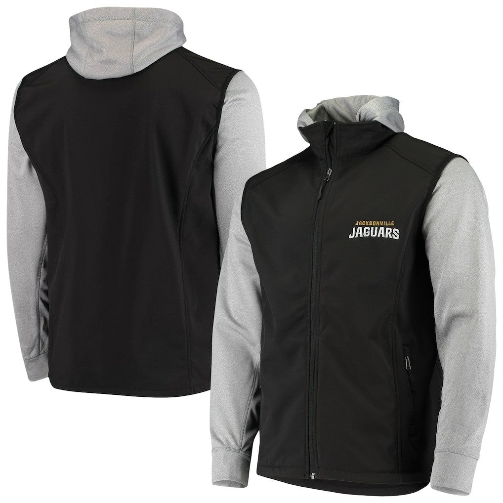 Jacksonville Jaguars Dunbrooke Alpha Full-Zip Jacket Black/Gray