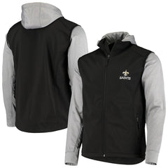 New Orleans Saints Dunbrooke Alpha Full-Zip Jacket Black/Gray
