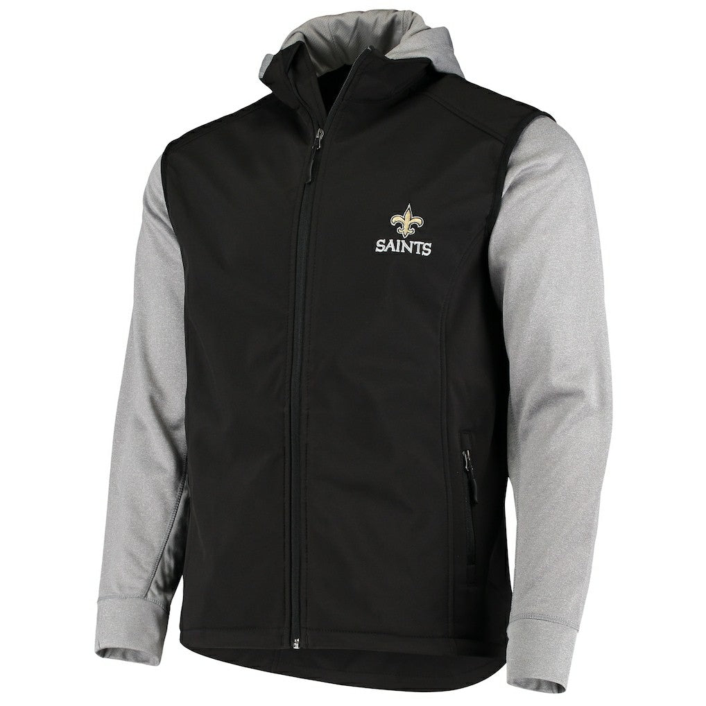 New Orleans Saints Dunbrooke Alpha Full-Zip Jacket Black/Gray